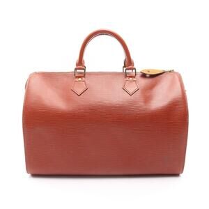 Louis Vuitton Speedy handbag brown Epi leather